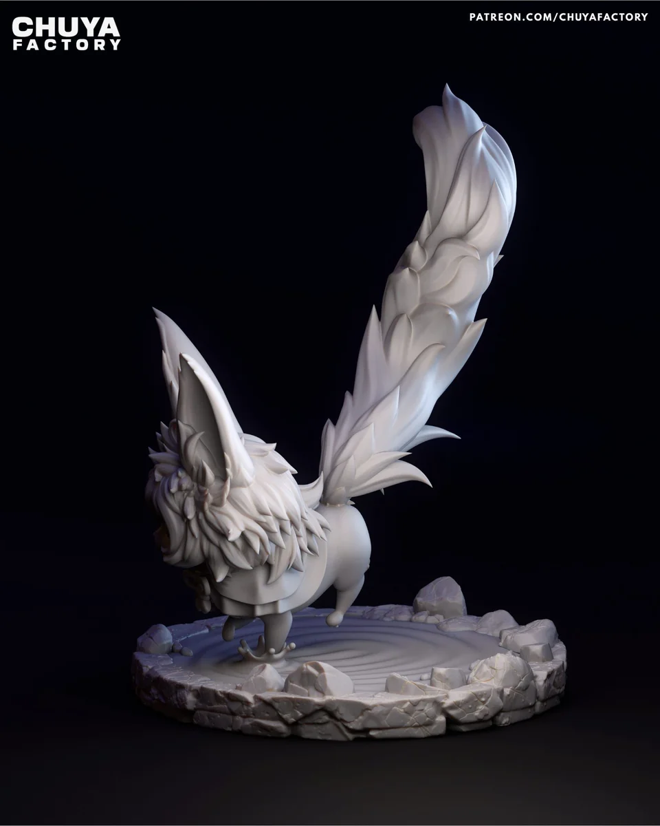 Chibi Fou | Fan Art | 3D Printed Resin Model Garage Kit | *Un-Painted* | Chuya Factory 8
