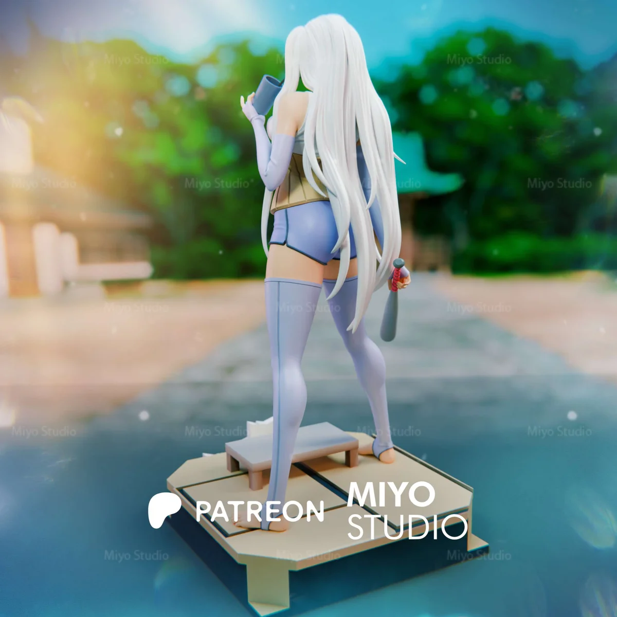 Seiko Ayase | Fan Art | 3D Printed Resin Model Garage Kit | *Un-Painted* | MiyoStudio 5