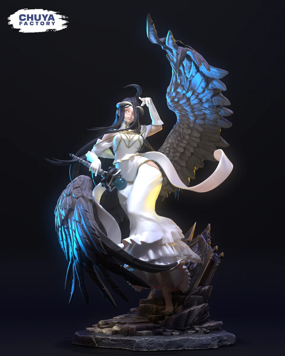 Albedo | Fan Art | 3D Printed Resin Model Garage Kit | *Un-Painted* | Chuya Factory 5