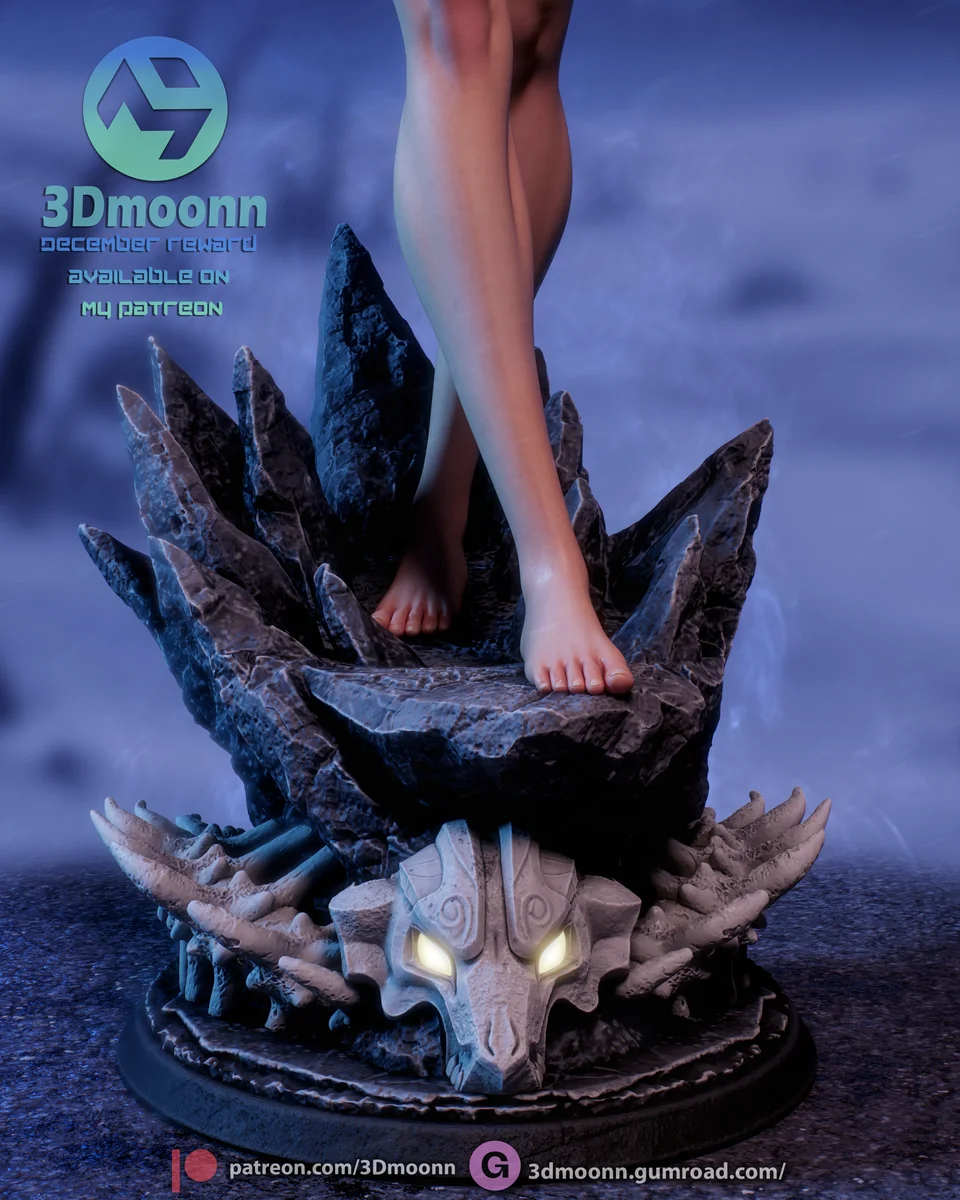 Nelliel Tu | Fan Art | 3D Printed Resin Model Garage Kit | *Un-Painted* | 3DMoonn 7