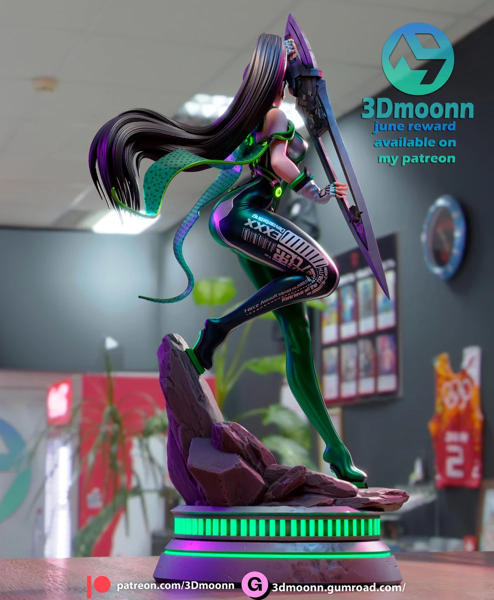 Planetary Defender | Fan Art | 3D Printed Resin Model Garage Kit | *Un-Painted* | 3DMoon 7