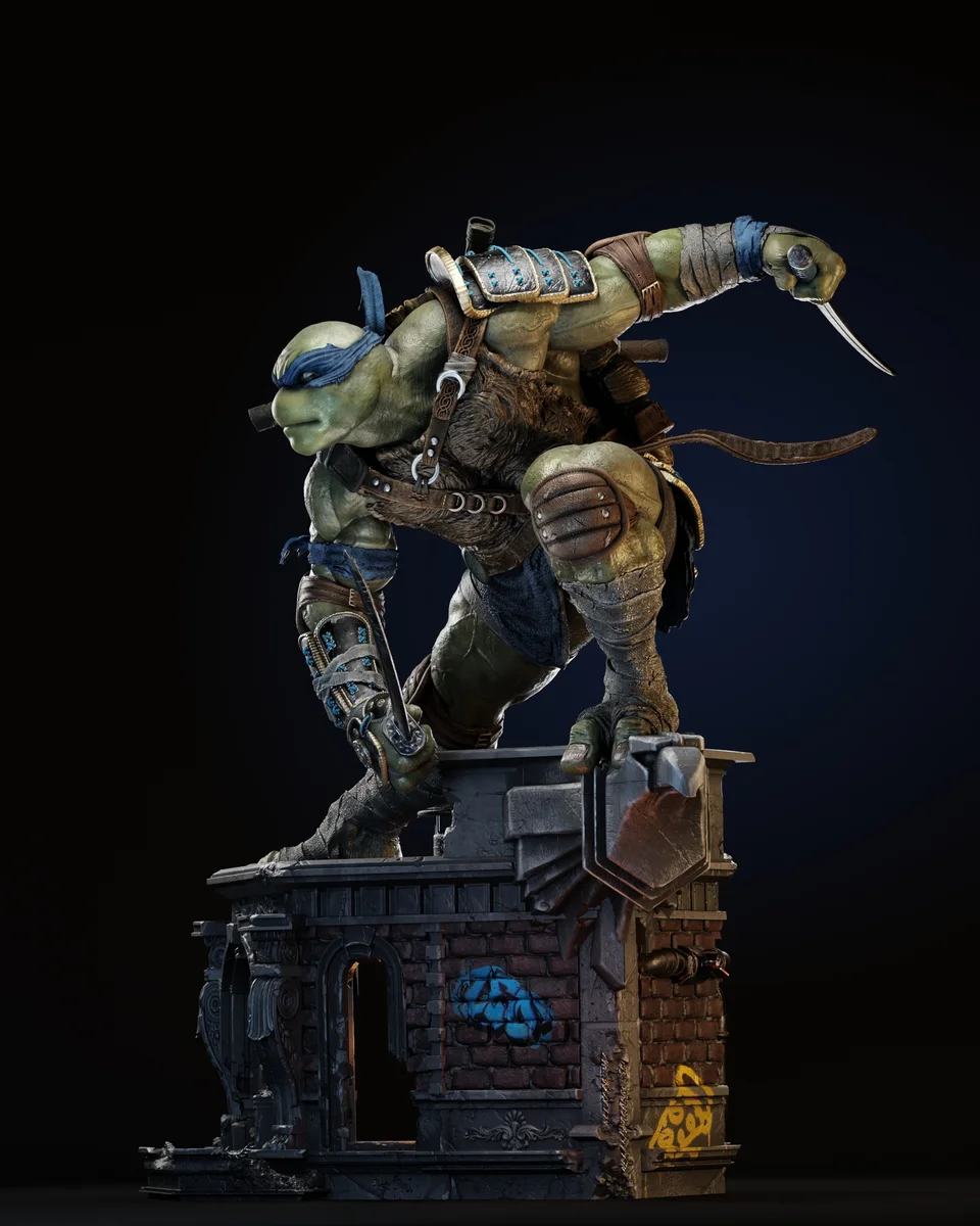 Leo | Fan Art | 3D Printed Resin Model Garage Kit | *Un-Painted* | ZEZ Studio 6