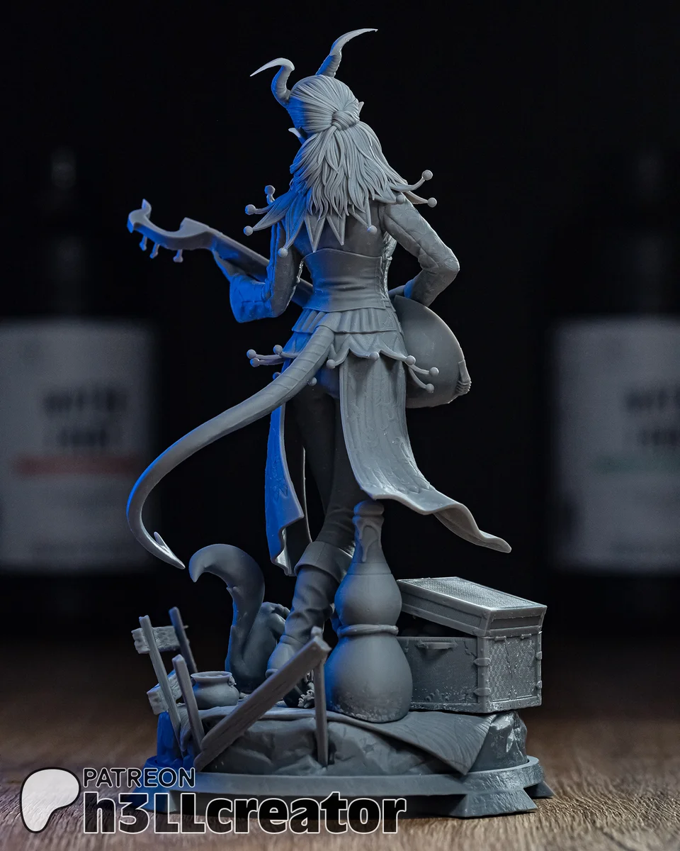Alfira | Fan Art | 3D Printed Resin Model Garage Kit | *Un-Painted* | H3LL Creator 10