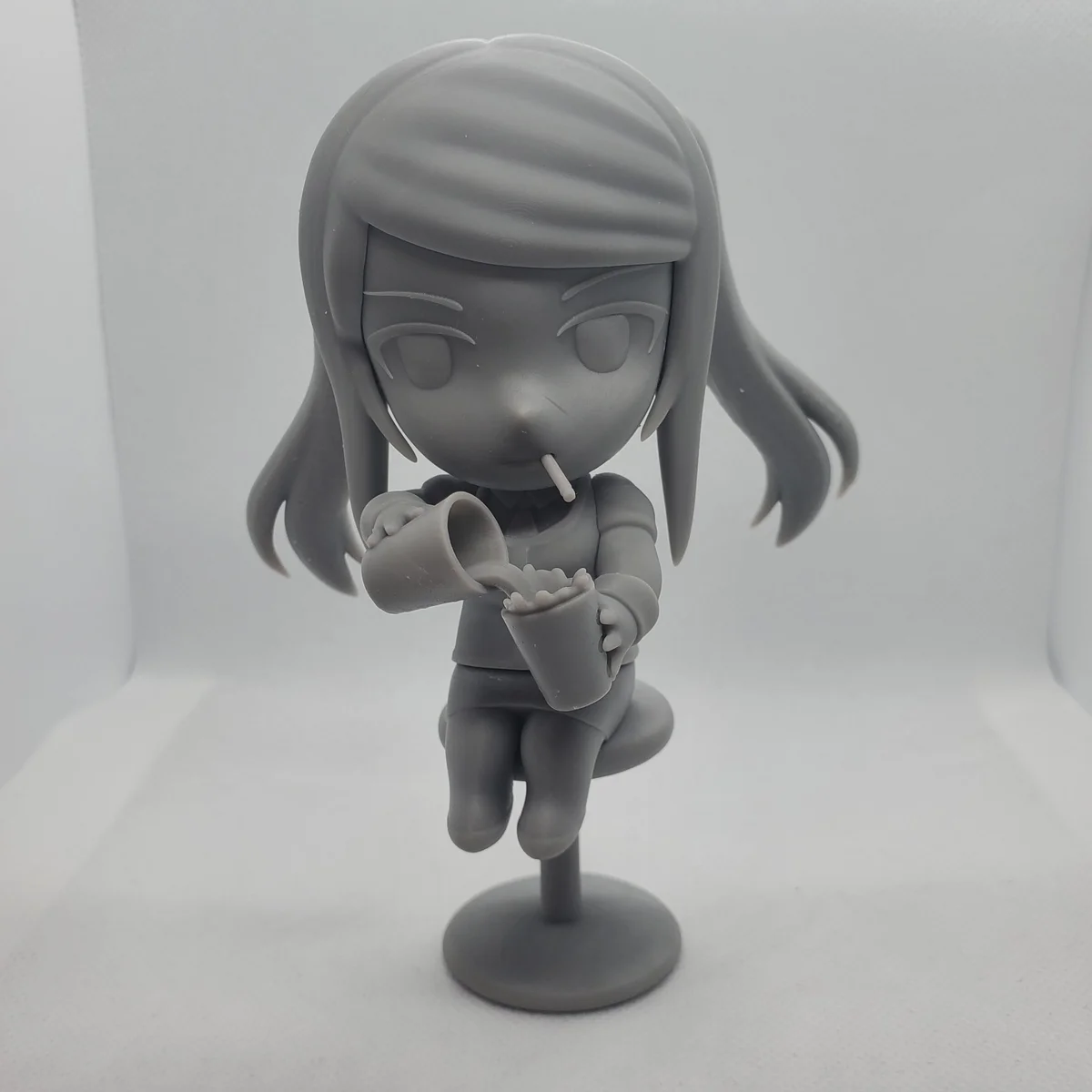 Chibi Jill Stingray | Fan Art | 3D Printed Resin Model Garage Kit | *Un-Painted* | EggmaStudios 8