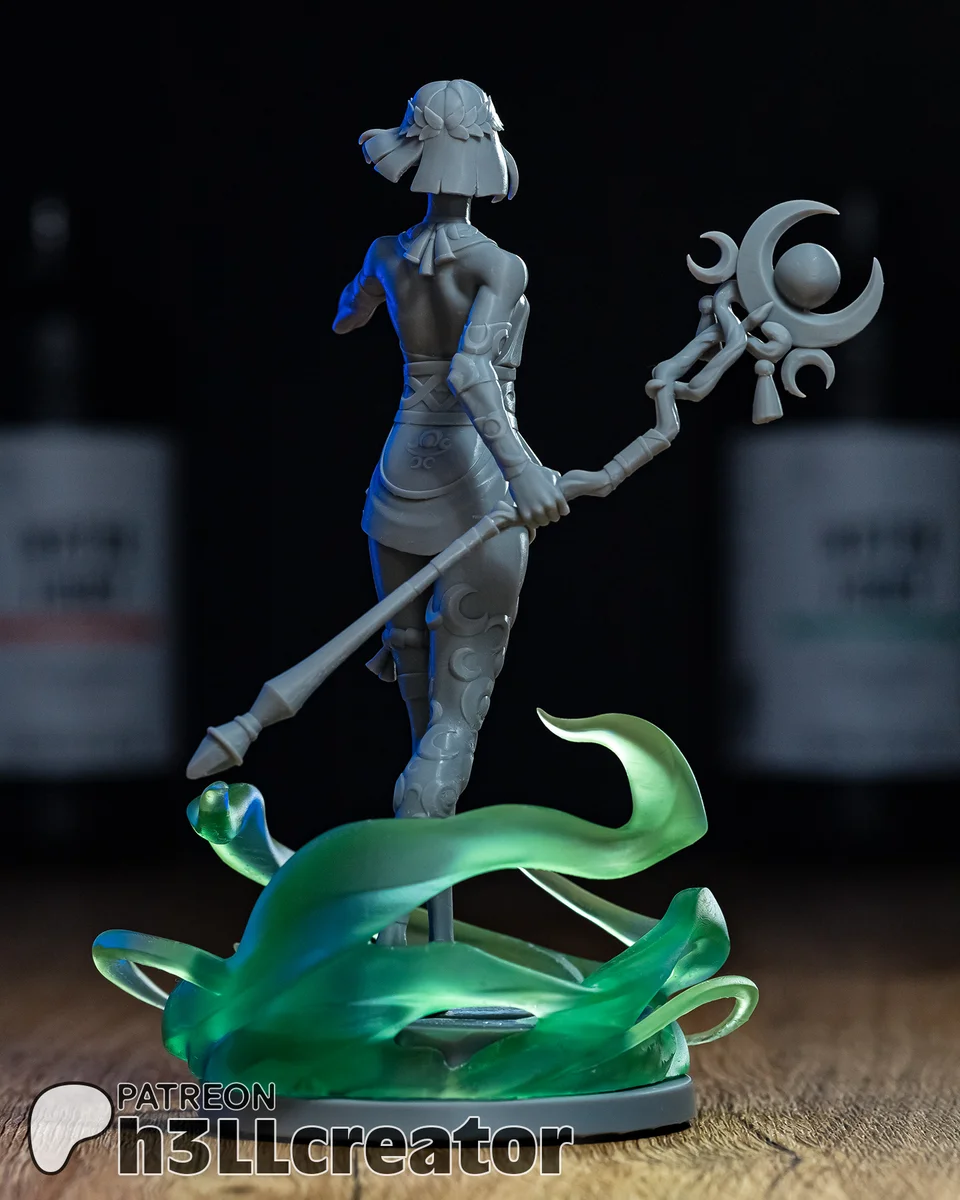 Melinoe | Fan Art | 3D Printed Resin Model Garage Kit | *Un-Painted* | H3LL Creator 8