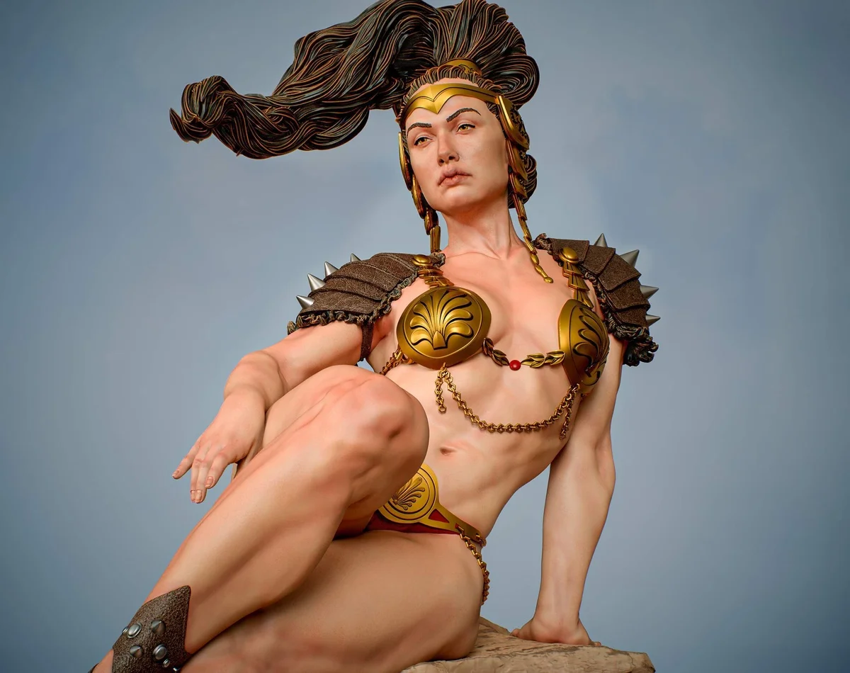 Sunshine Break | Fan Art | 3D Printed Resin Model Garage Kit | *Un-Painted* | Abe3D 4
