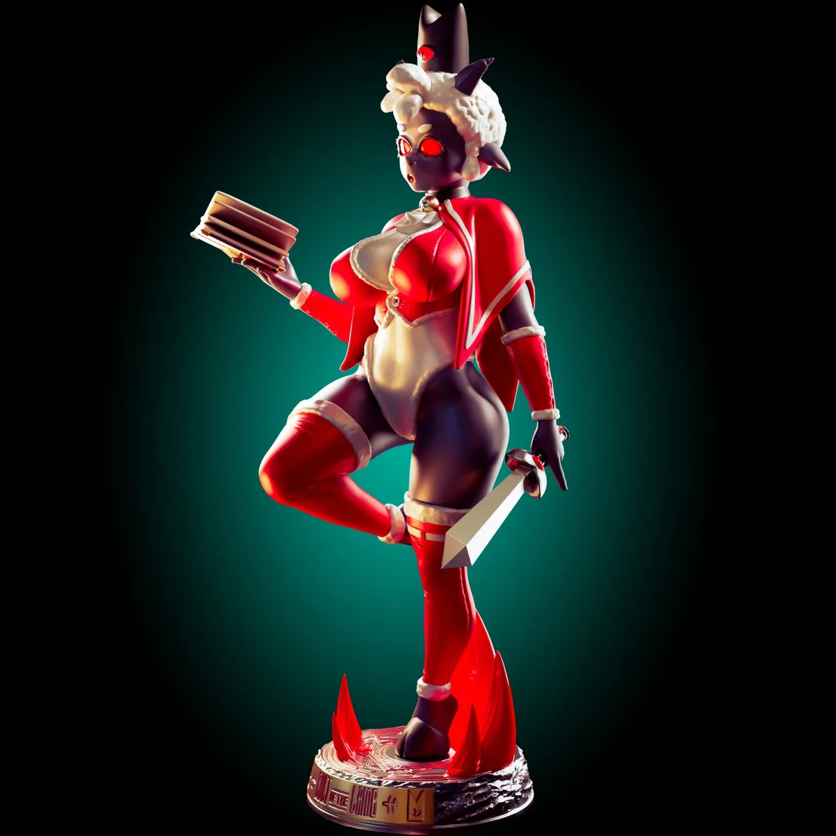 Lamb Chop | Fan Art | 3D Printed Resin Model Garage Kit | *Un-Painted* | Officer Rhu 6
