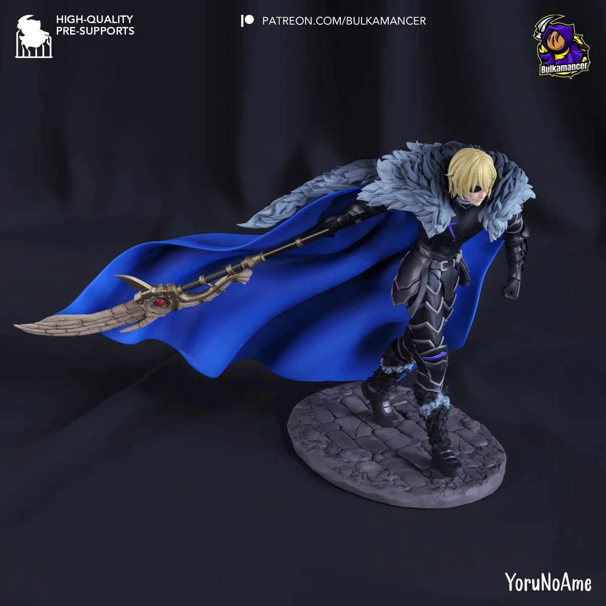 Dimitri | Fan Art | 3D Printed Resin Model Garage Kit | *Un-Painted* | Bulkamancer 3