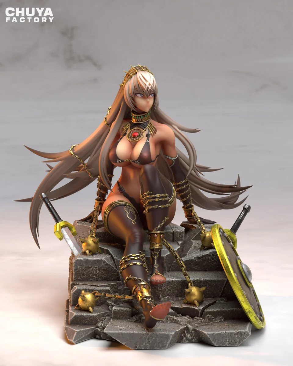 Zenobia | Fan Art | 3D Printed Resin Model Garage Kit | *Un-Painted* | Chuya Factory 3