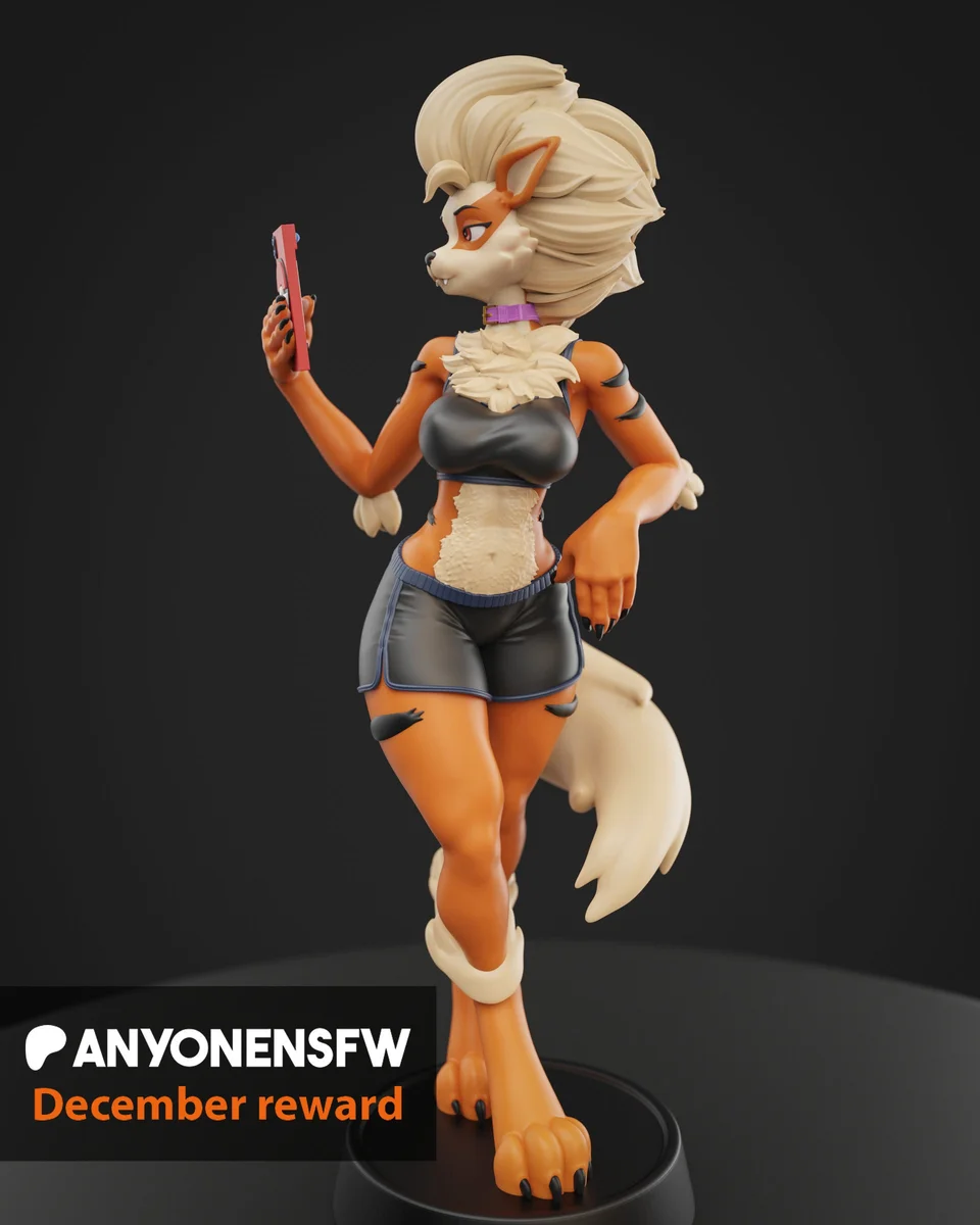 Arcanine | Fan Art | 3D Printed Resin Model Garage Kit | *Un-Painted* | AnyoneNSFW 4