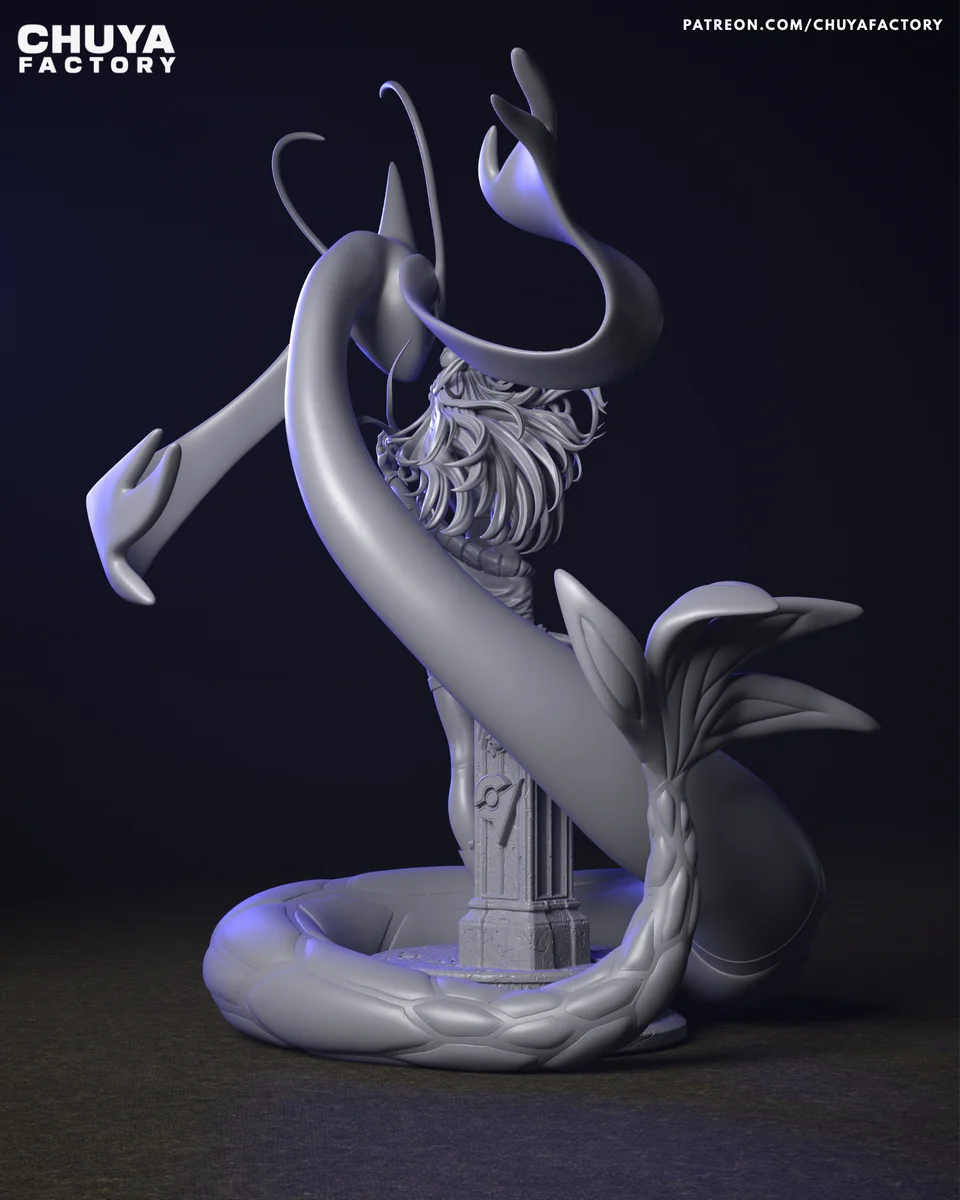 Nessa | Fan Art | 3D Printed Resin Model Garage Kit | *Un-Painted* | Chuya Factory 7