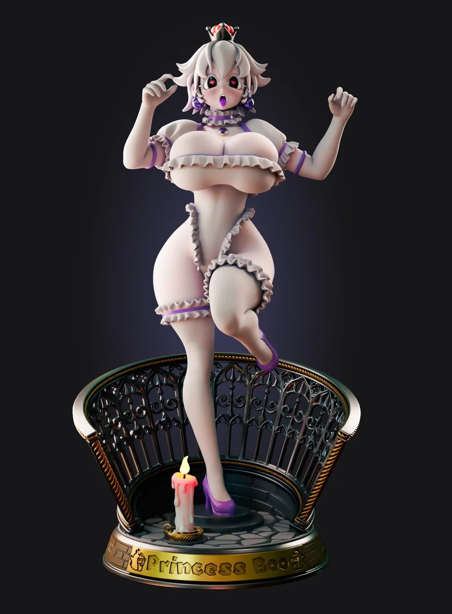 Booette | Fan Art | 3D Printed Resin Model Garage Kit | *Un-Painted* | Officer Rhu