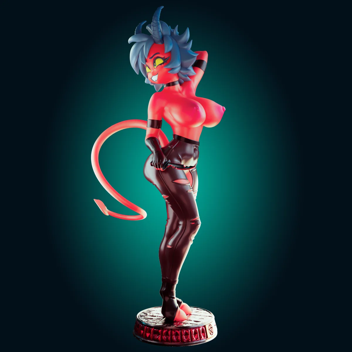 Millie | Fan Art | 3D Printed Resin Model Garage Kit | *Un-Painted* | Officer Rhu 8