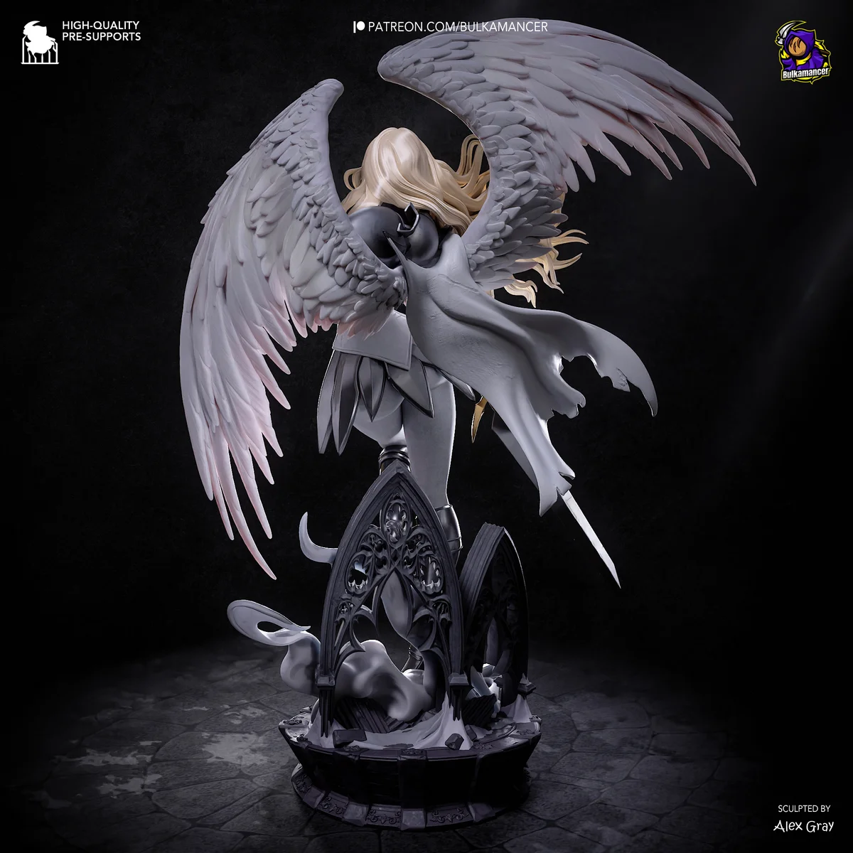 Teresa | Fan Art | 3D Printed Resin Model Garage Kit | *Un-Painted* | Bulkamancer 4