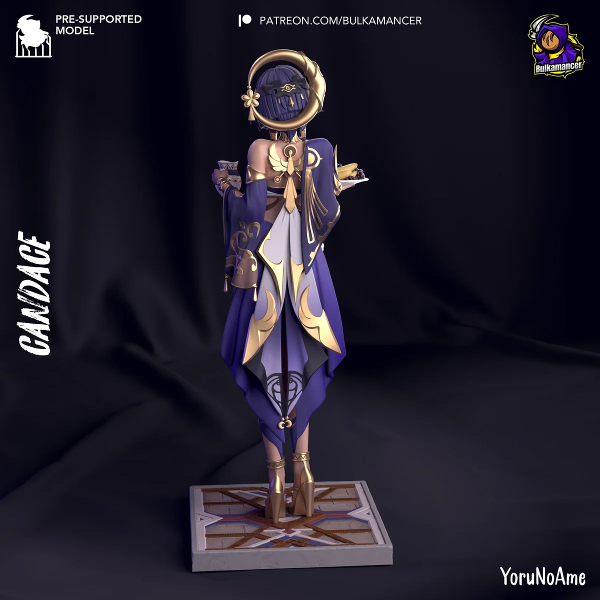 Candace | Fan Art | 3D Printed Resin Model Garage Kit | *Un-Painted* | Bulkamancer 3