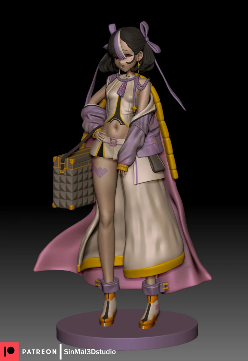 Syuen | Fan Art | 3D Printed Resin Model Garage Kit | *Un-Painted* | Sin3Dstudio 4