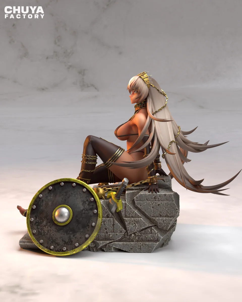 Zenobia | Fan Art | 3D Printed Resin Model Garage Kit | *Un-Painted* | Chuya Factory 6
