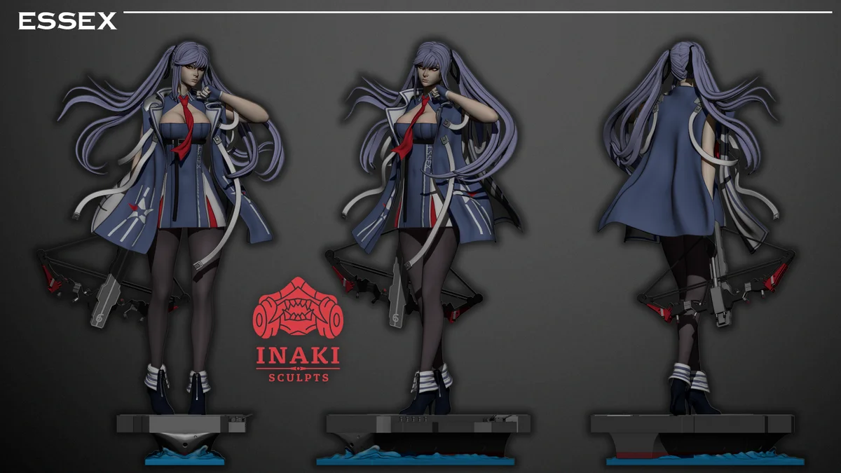 Essex | Fan Art | 3D Printed Resin Model Garage Kit | *Un-Painted* | Inaki Sculpts 5