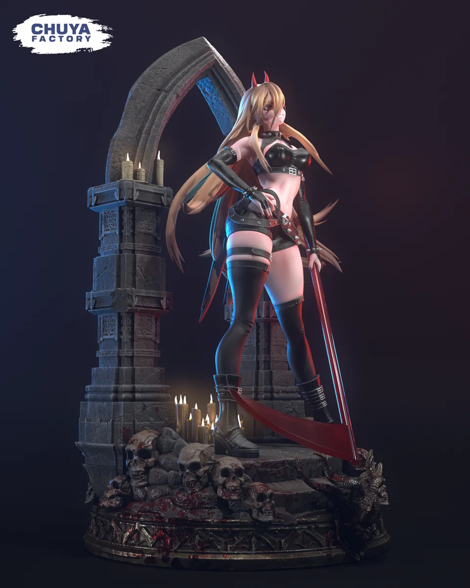 Power | Fan Art | 3D Printed Resin Model Garage Kit | *Un-Painted* | Chuya Factory 5