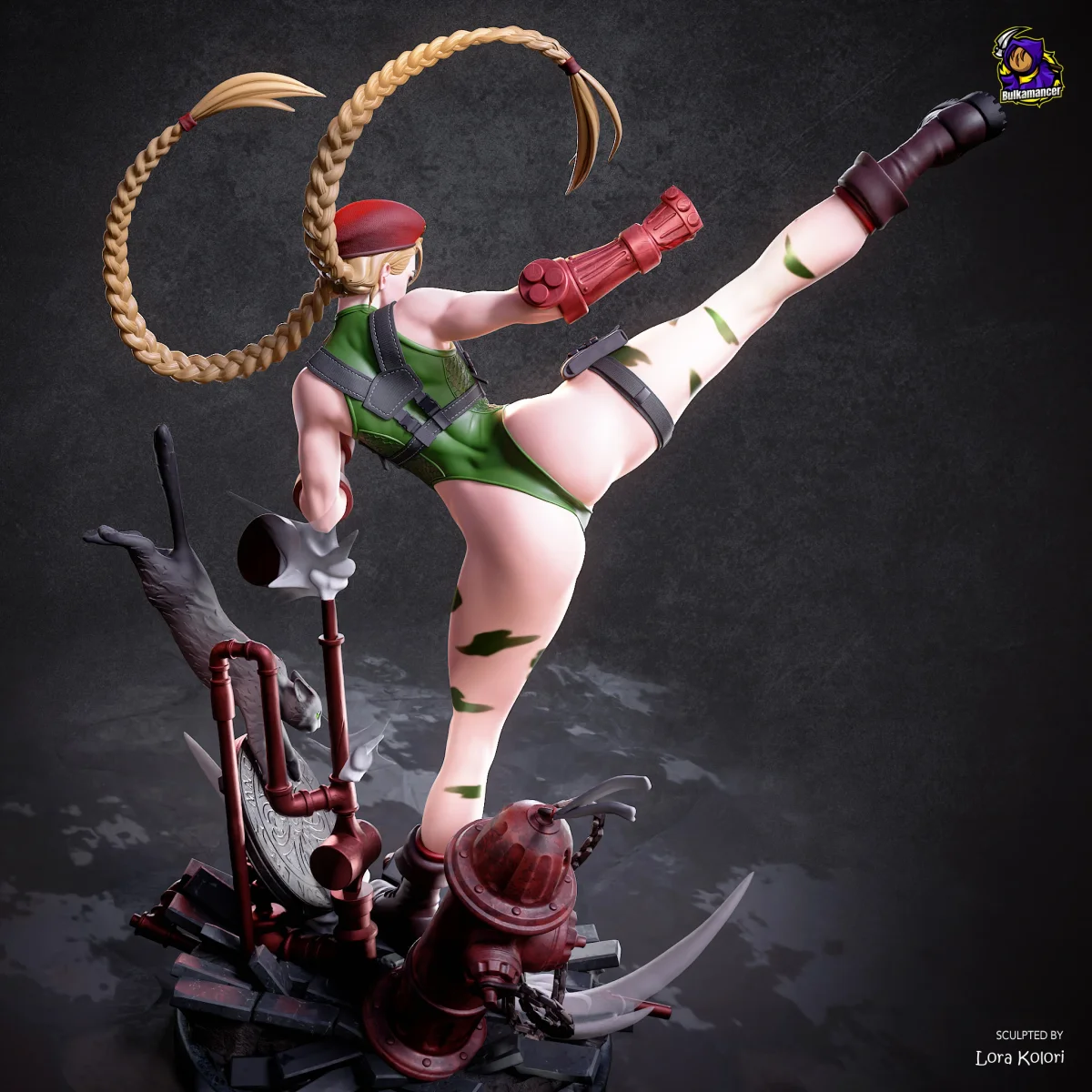 Cammy | Fan Art | 3D Printed Resin Model Garage Kit | *Un-Painted* | Bulkamancer 5