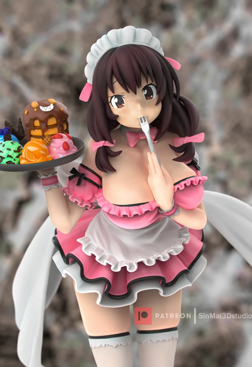 YunYun | Fan Art | 3D Printed Resin Model Garage Kit | *Un-Painted* | Sin3Dstudio 4
