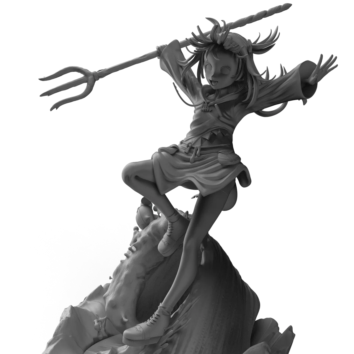 Gawr Gura | Fan Art | 3D Printed Resin Model Garage Kit | *Un-Painted* | Yoru Studio 6