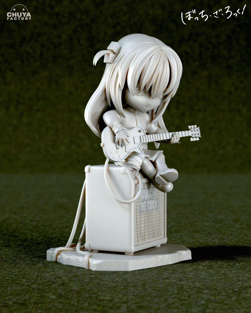 Chibi Hitori Gotoh | Fan Art | 3D Printed Resin Model Garage Kit | *Un-Painted* | Chuya Factory 9
