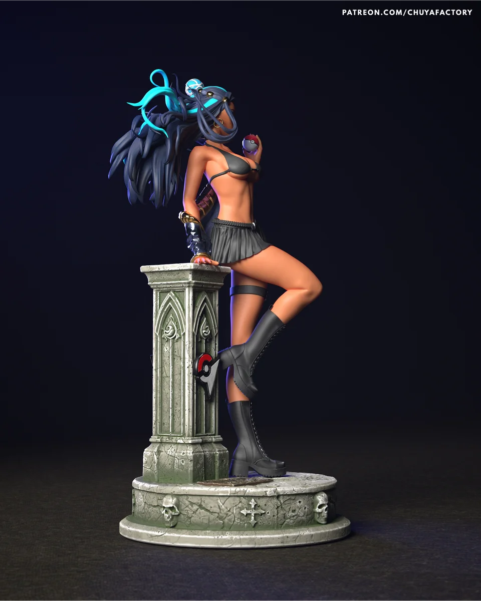 Nessa | Fan Art | 3D Printed Resin Model Garage Kit | *Un-Painted* | Chuya Factory 13