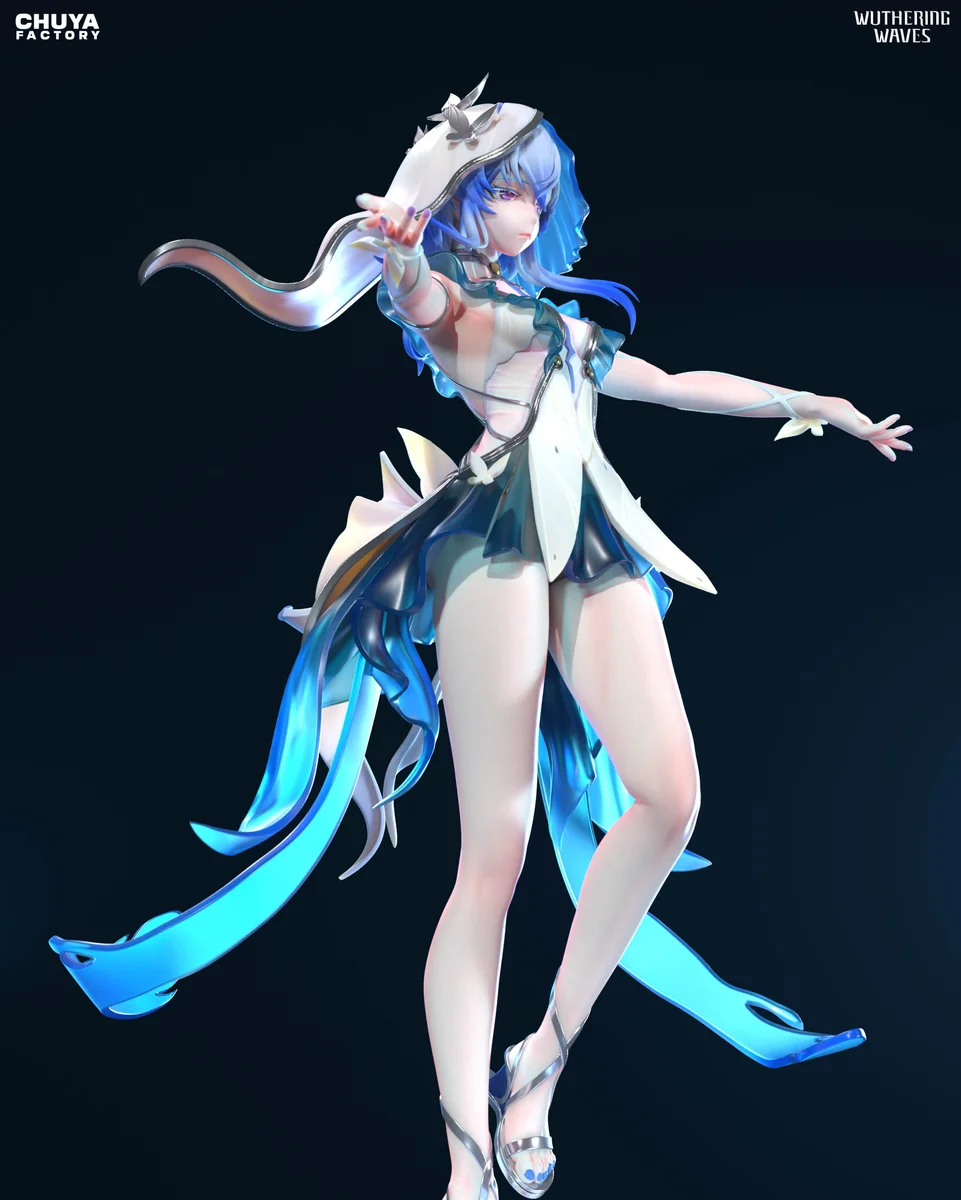 Shorekeeper | Fan Art | 3D Printed Resin Model Garage Kit | *Un-Painted* | Chuya Factory 5