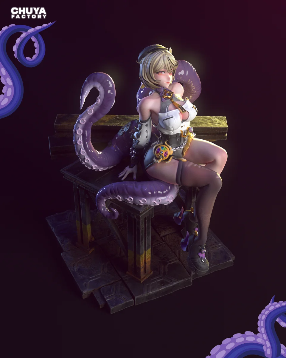 Yidhari | Fan Art | 3D Printed Resin Model Garage Kit | *Un-Painted* | Chuya Factory 7