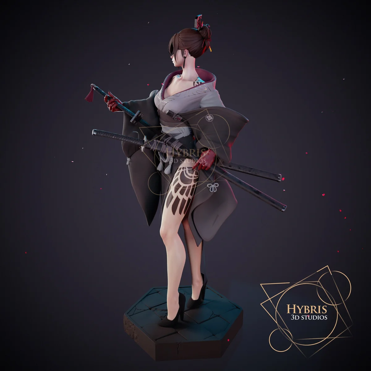 The Assassin | Fan Art | 3D Printed Resin Model Garage Kit | *Un-Painted* | Hybris Studio 4