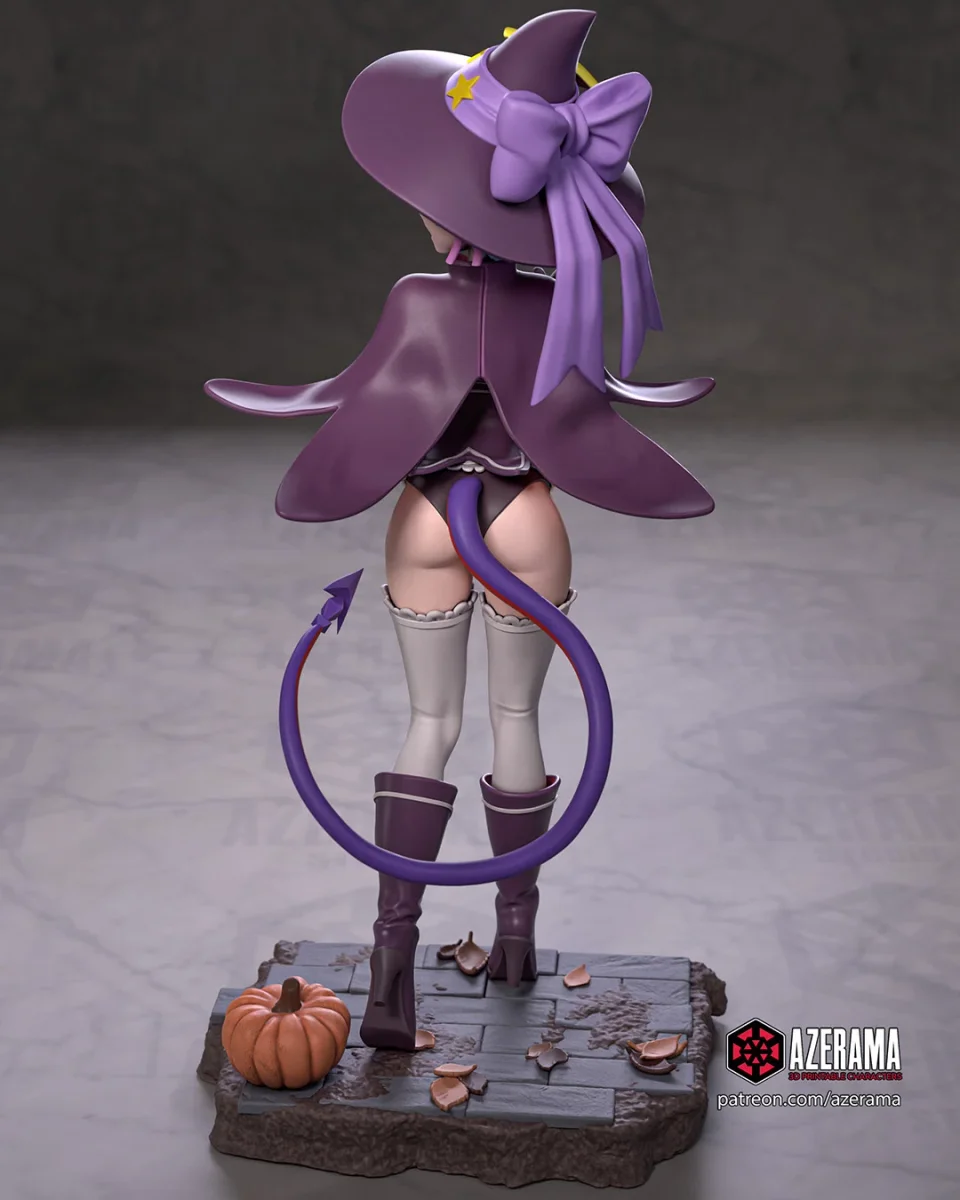 Spooky Rem | Fan Art | 3D Printed Resin Model Garage Kit | *Un-Painted* | Azerama 3