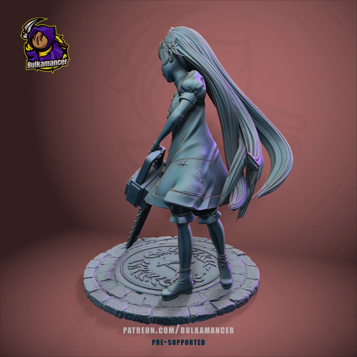 Lavenza | Fan Art | 3D Printed Resin Model Garage Kit | *Un-Painted* | Bulkamancer 4
