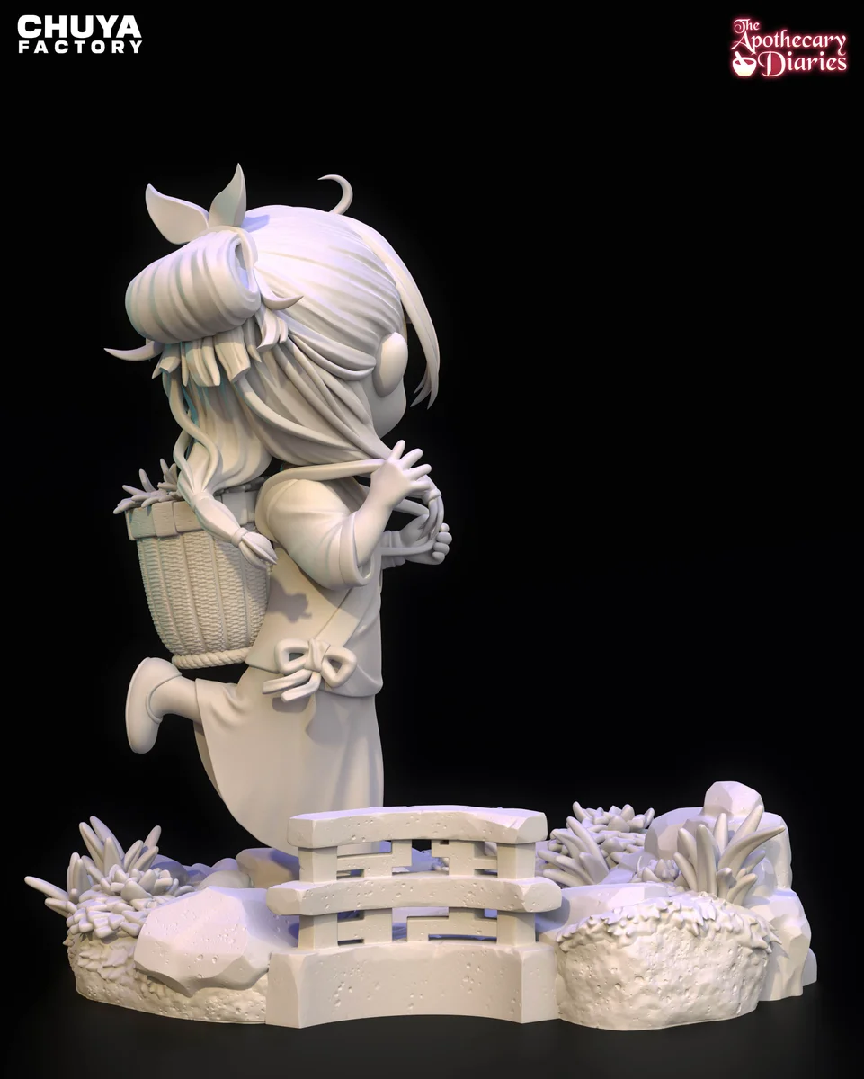 Chibi Mao Mao | Fan Art | 3D Printed Resin Model Garage Kit | *Un-Painted* | Chuya Factory 11