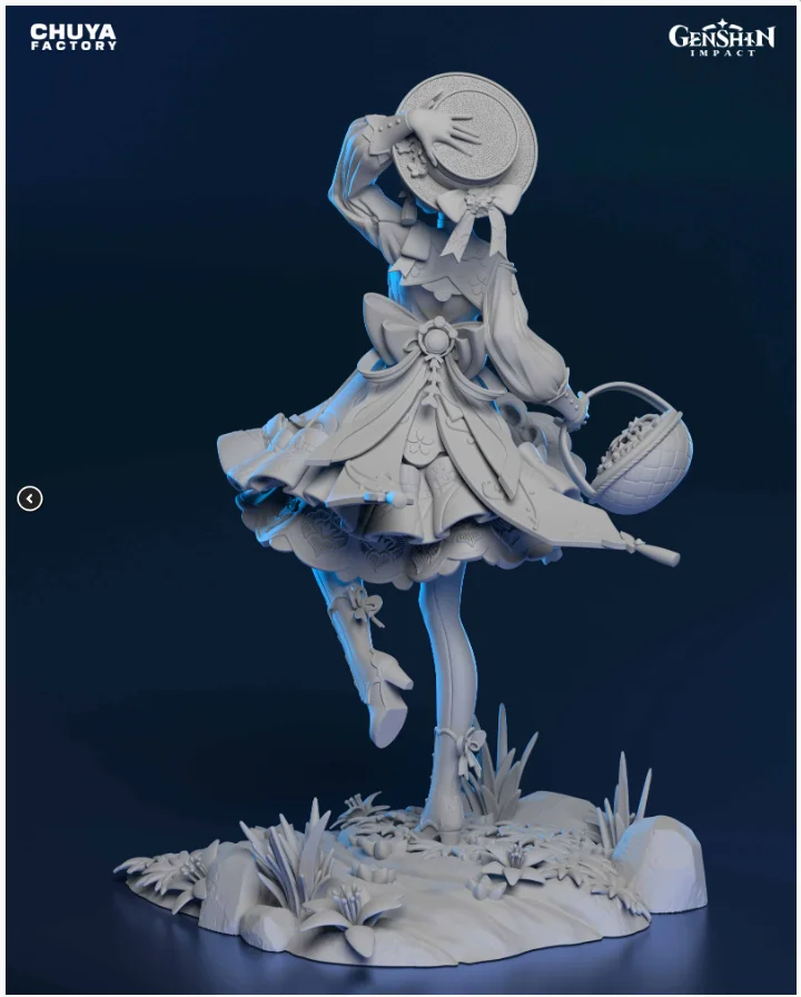 Kamisato Ayaka | Fan Art | 3D Printed Resin Model Garage Kit | *Un-Painted* | Chuya Factory 11