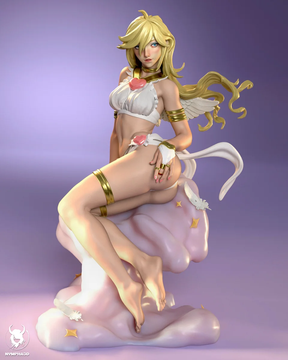 Panty & Stocking | Fan Art | 3D Printed Resin Model Garage Kit | *Un-Painted* | Nympha3D 11