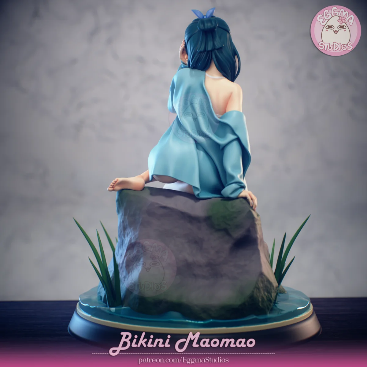 Maomao | Fan Art | 3D Printed Resin Model Garage Kit | *Un-Painted* | EggmaStudios 4