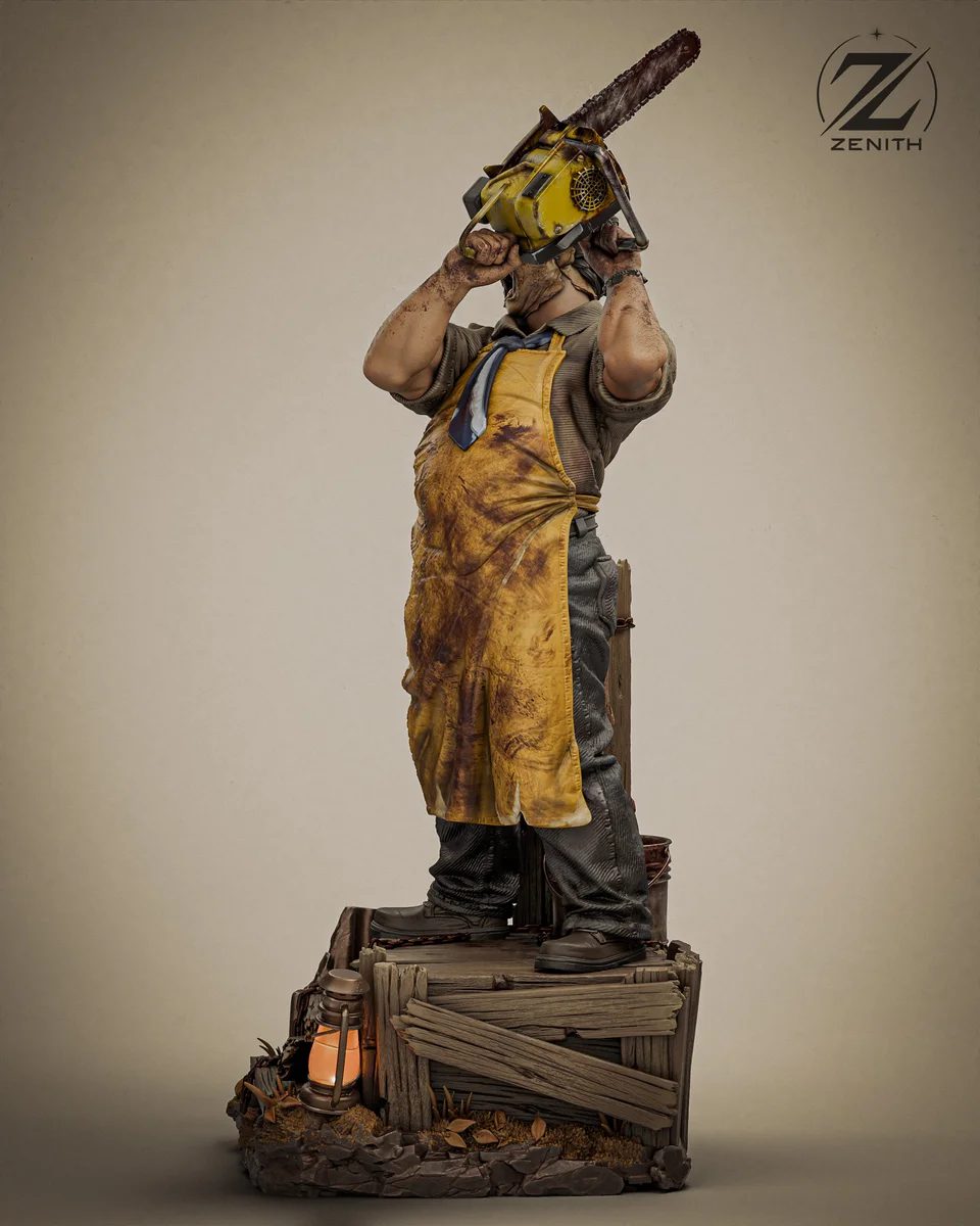 Leatherface | Fan Art | 3D Printed Resin Model Garage Kit | *Un-Painted* | Zenith Studios 5