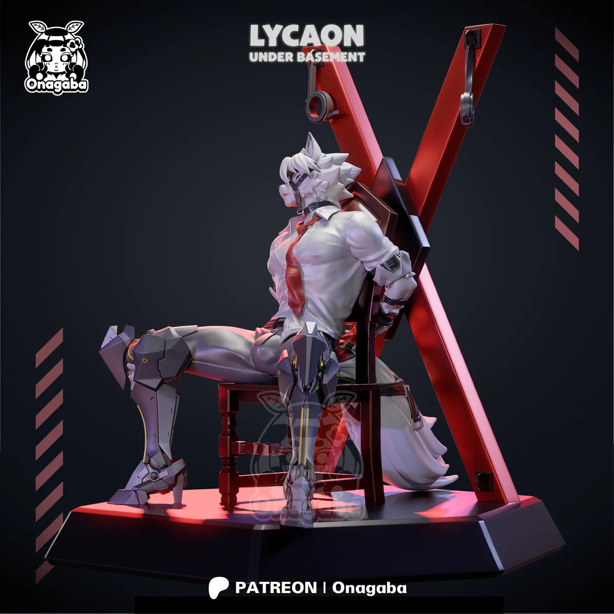 Von Lycaon | Fan Art | 3D Printed Resin Model Garage Kit | *Un-Painted* | ONAGABA 6