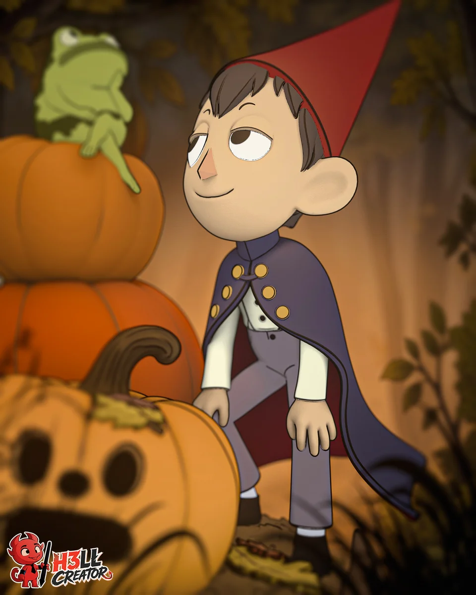 Wirt and Greg | Fan Art | 3D Printed Resin Model Garage Kit | *Un-Painted* | H3LL Creator 8