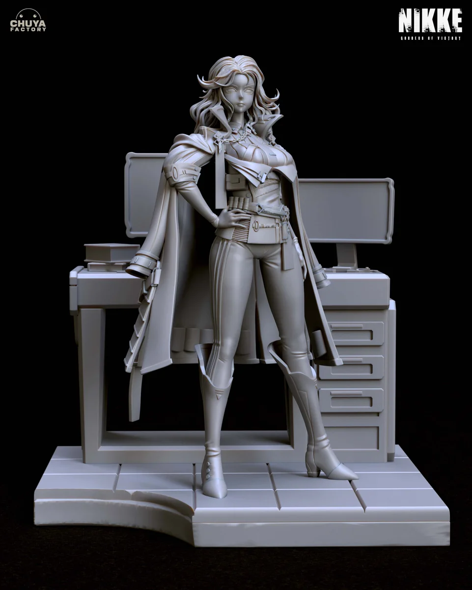 Ingrid | Fan Art | 3D Printed Resin Model Garage Kit | *Un-Painted* | Chuya Factory 8