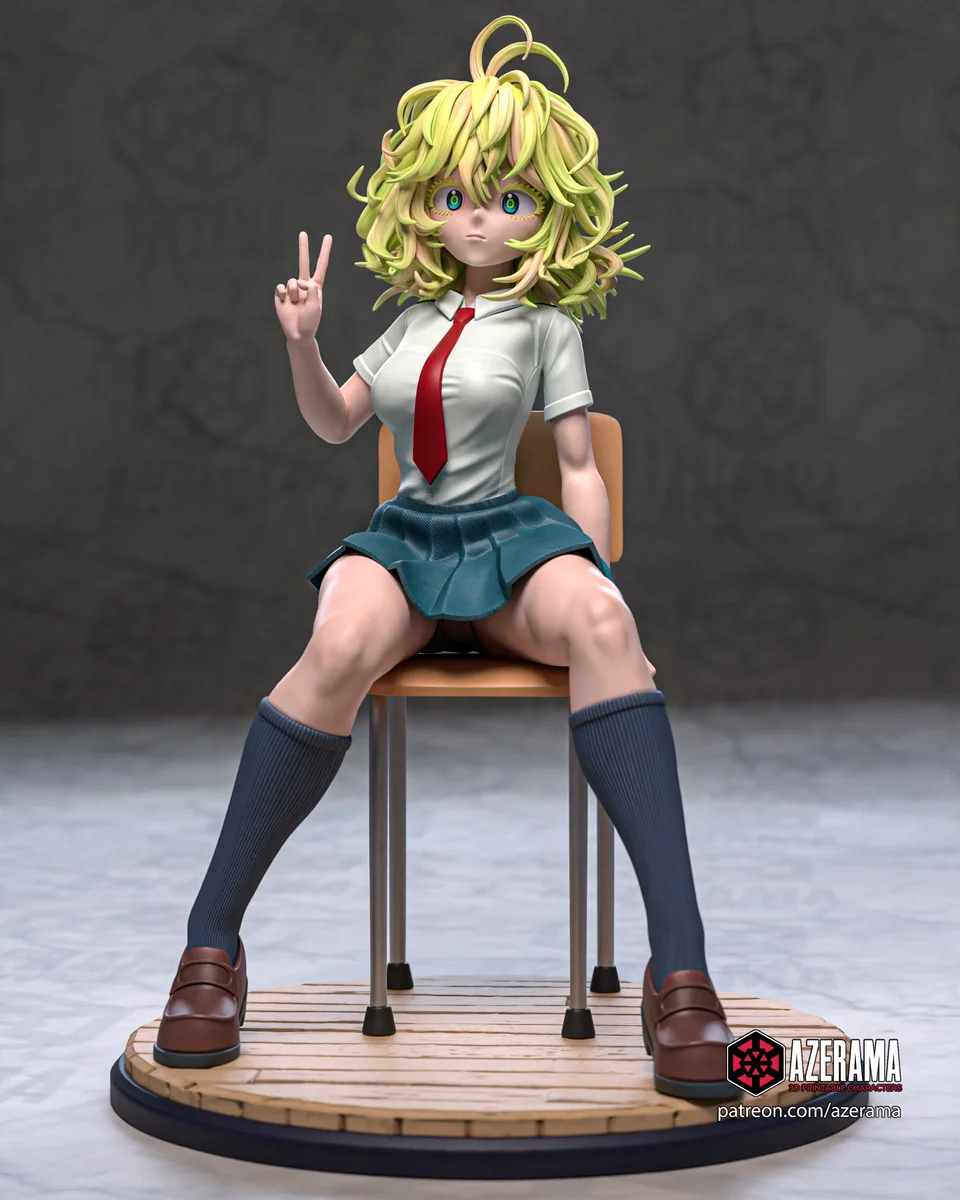 Invisible Girl | Fan Art | 3D Printed Resin Model Garage Kit | *Un-Painted* | Azerama 2