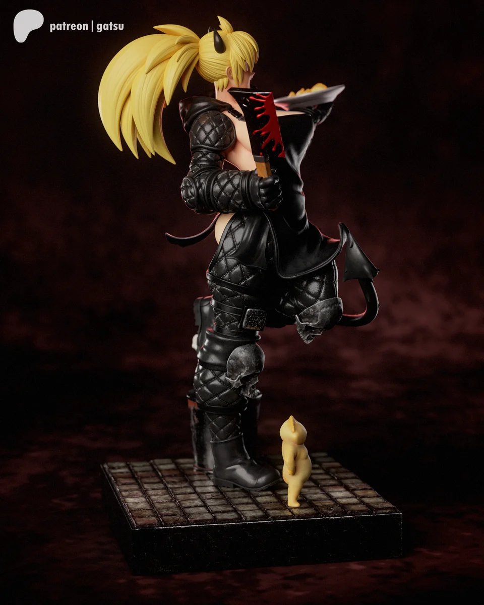Nikaido | Fan Art | 3D Printed Resin Model Garage Kit | *Un-Painted* | Gatsu Studios 3
