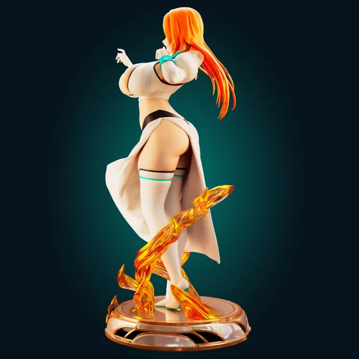 Orihime Inoue | Fan Art | 3D Printed Resin Model Garage Kit | *Un-Painted* | Officer Rhu 4
