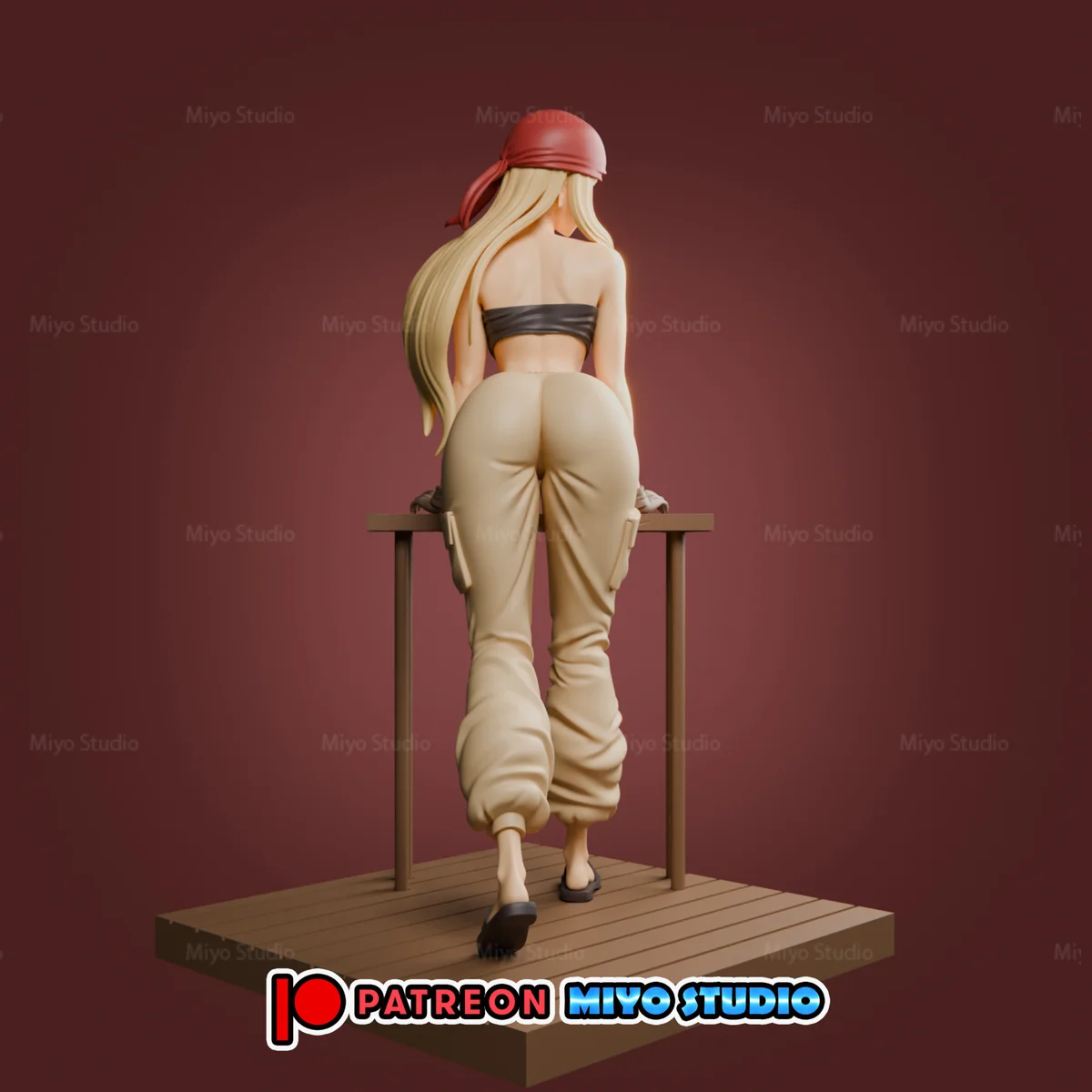 Winry Rockbell | Fan Art | 3D Printed Resin Model Garage Kit | *Un-Painted* | MiyoStudio 4