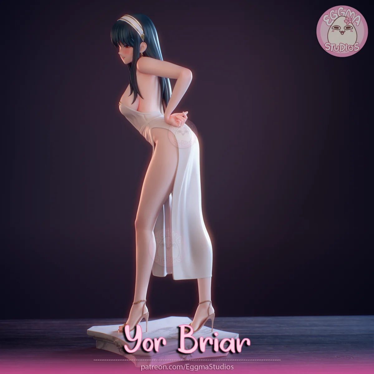 Yor Briar | Fan Art | 3D Printed Resin Model Garage Kit | *Un-Painted* | EggmaStudios 7