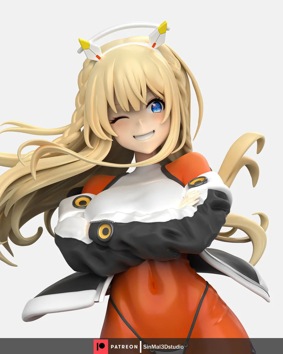 Tove | Fan Art | 3D Printed Resin Model Garage Kit | *Un-Painted* | Sin3Dstudio 3