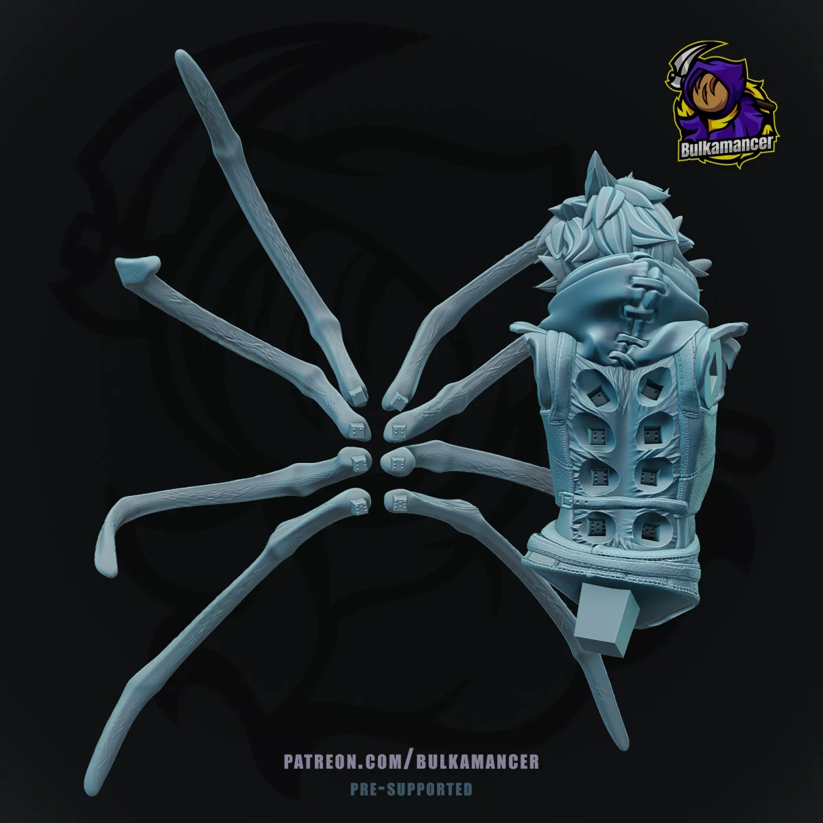 Wenduag | Fan Art | 3D Printed Resin Model Garage Kit | *Un-Painted* | Bulkamancer 6