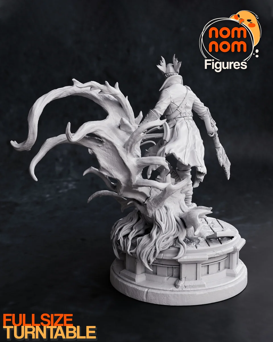 Hunter | Fan Art | 3D Printed Resin Model Garage Kit | *Un-Painted* | Nomnom 7