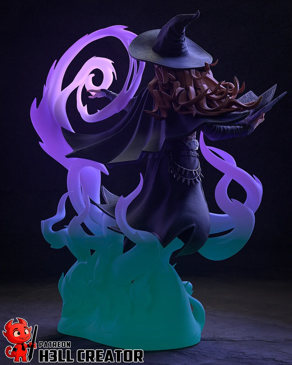 Tasha | Fan Art | 3D Printed Resin Model Garage Kit | *Un-Painted* | H3LL Creator 8